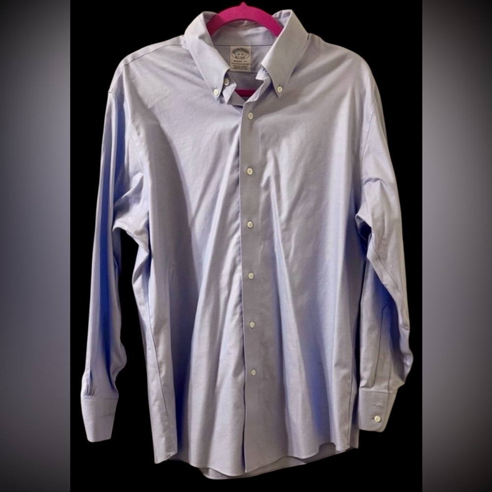 Brooks Brothers Classic Blue Dress Shirt